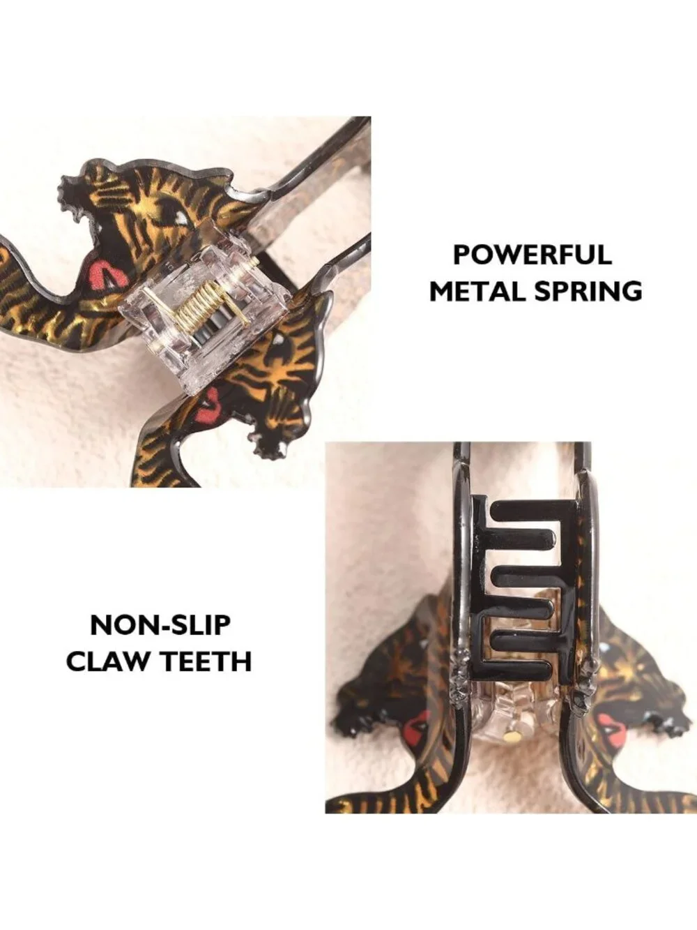 Cute Tiger Claw Hair Clip for Women | Fun Animal Hair Accessories & Gifts